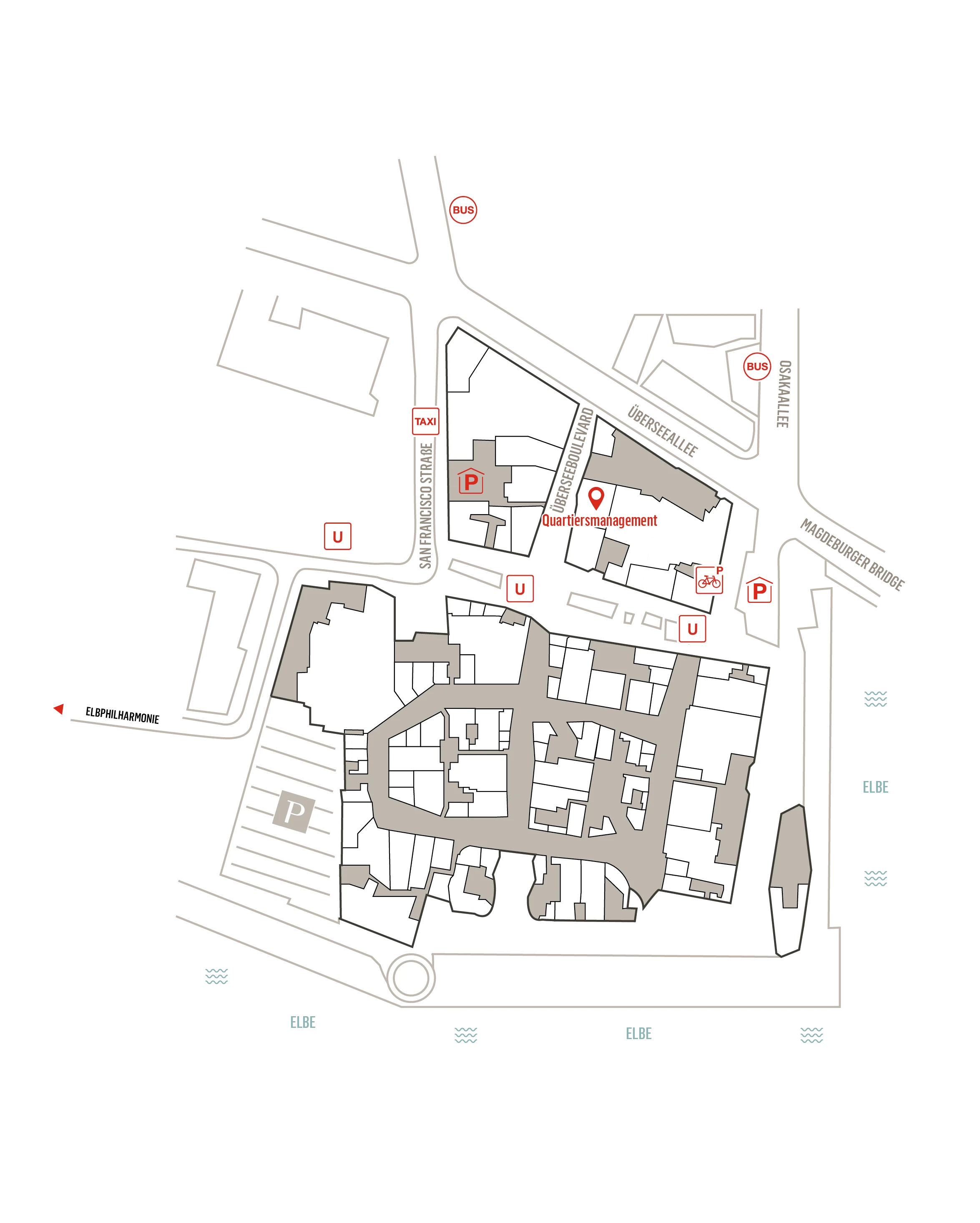 Westfield Hamburg-Überseequartier, Überseeboulevard 7, Hamburg 20457