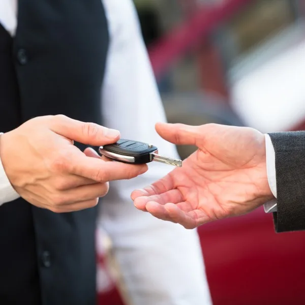 handing over keys